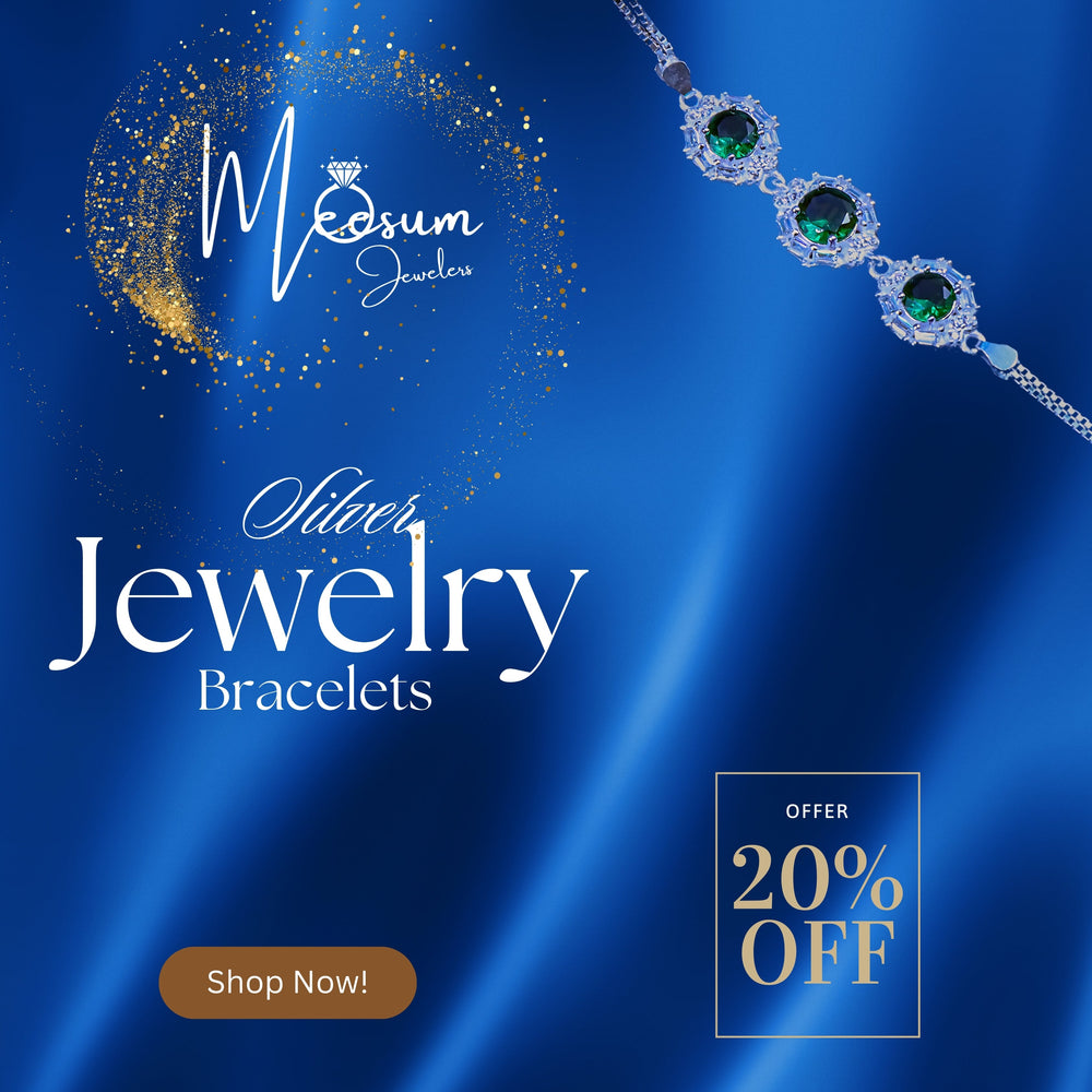 Silver Jewelry Circle Bracelets for Women at Meesum Jewelers: